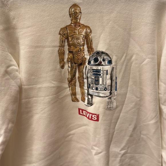 BOYS X-LARGE LEVI'S® X STAR WARS GRAPHIC PULLOVER HOODIE - Picture 7 of 12